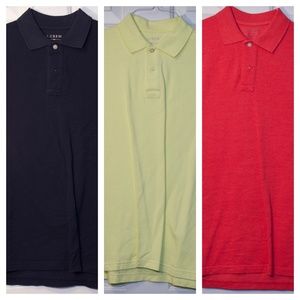 THREE J.Crew Mens' Polos (XS)